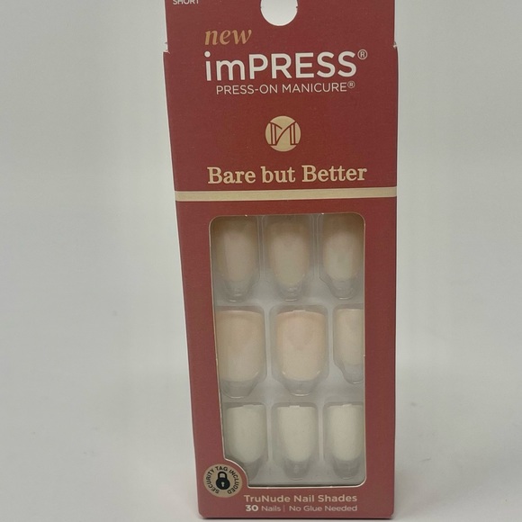 ImPress Press On Manicure Bare but Better in ALL NATURAL - Picture 4 of 7